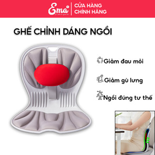 Ghế chỉnh dáng ngồi công thái học cao cấp Ema giúp chỉnh tư thế bảo vệ cột sống và giảm đau mỏi cho dân văn phòng