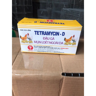Combo 5 lọ Đậu gà (TETRAMYCIN-D).