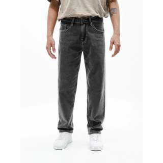 Quần jeans nam dáng suông ống rộng relax fit 1702
