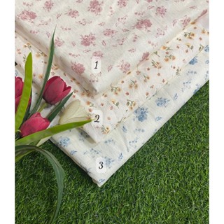 13. Xốp hoa nhí 3d thời trang, chất mềm mịn,có co giãn ,lên sơ mi váy đều đẹp đồ bộ ,cho mẹ, bé