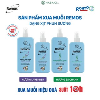 Xịt Chống Muỗi Remos Hương Lavender