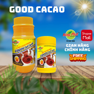 Bột Cacao Nguyên Chất Hùng Phát Hộp 500g [Năng Động Suốt Ngày Dài]