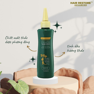 Tinh Dầu Giúp Mọc Tóc Mariedent Hair Restore - Serum Dưỡng Da Đầu Cho Người Tóc Ngắn Lọ 120ml