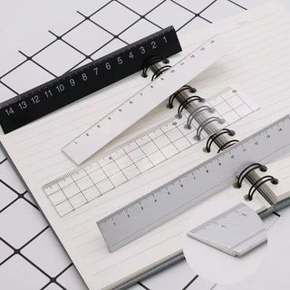 (536) Thước Kẻ MUJI 15CM Số To