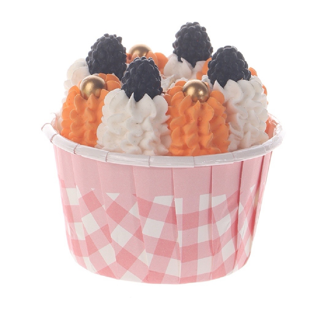 100 Cốc cupcake caro hồng