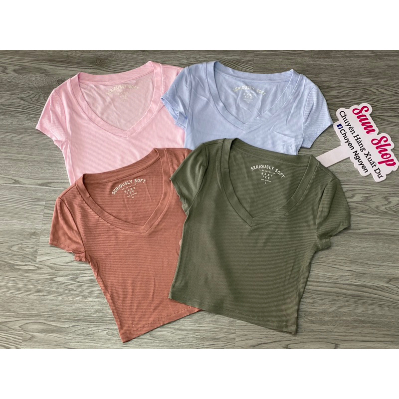 Áo croptop xuất xịn