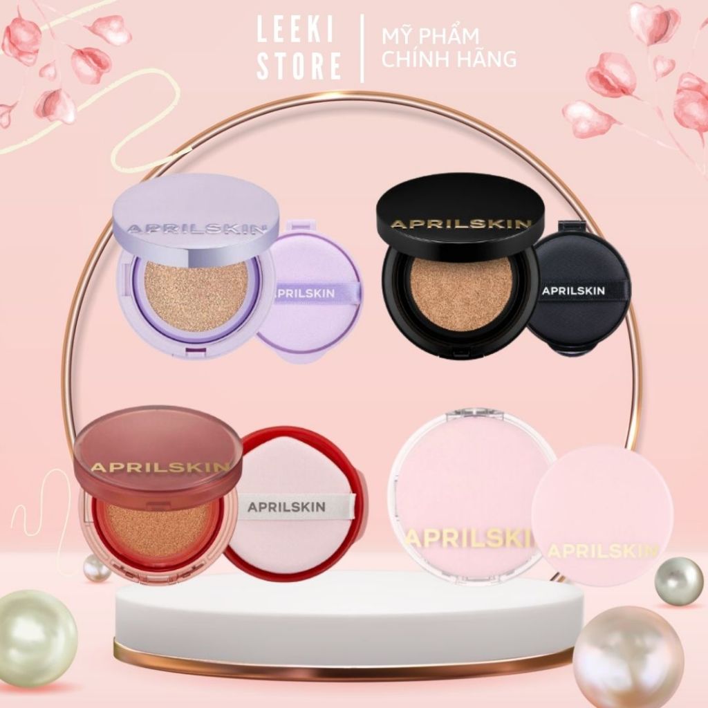 Phấn Nước April Skin Black Magic Snow Cushion