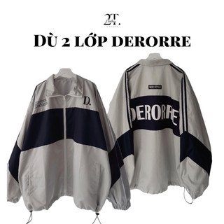 Áo Khoác Dù 2 Lớp Form Rộng DERORRE Unisex nam nữ mặc được 2t clothes