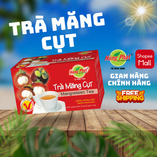 Trà Măng Cụt Túi Lọc Hùng Phát Hộp 50g 25 Vị Ngọt Hài Hòa Thanh Mát Từ Trái Măng Cụt & Cỏ Ngọt