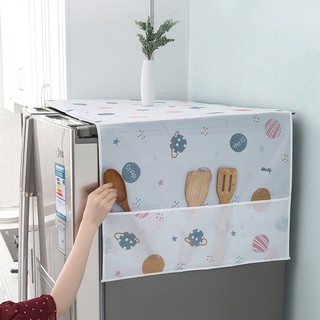 🍉Khăn Phủ Tủ Lạnh Decor Mẫu Mới Dầy Dặn Chống Ẩm, Chống Bụi Bẩn DUASHOP🍉