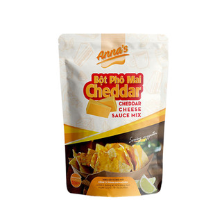Bột Phô Mai Úc Vị Béo Mặn Nhẹ - Chế Biến Món Ăn, Milkfoam - Cheddar - Túi 500GR