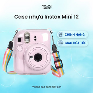 Ốp nhựa trong bảo vệ máy ảnh Instax Mini 12 chính hãng tại Analog House - Case đựng máy ảnh Instax Mini 12