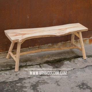 Ghế bench không tựa decor kích thước r25 x d100 x c40 cm
