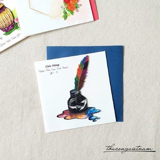 Thiệp quilling 20/11