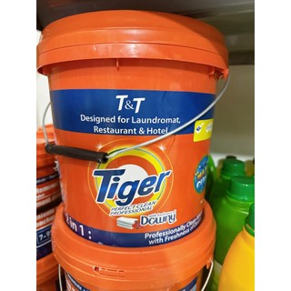 Bột giặt tiger hương nước xả vải downy thùng 9kg