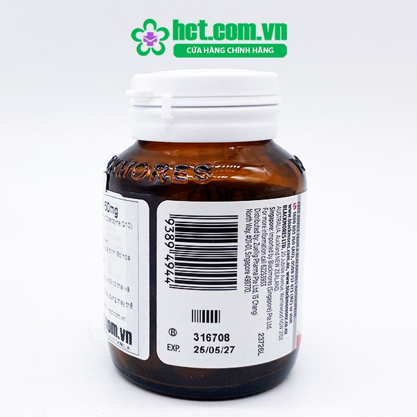 Viên Uống Bổ Tim Blackmores Coenzyme CoQ10 150mg Lọ 30 Viên