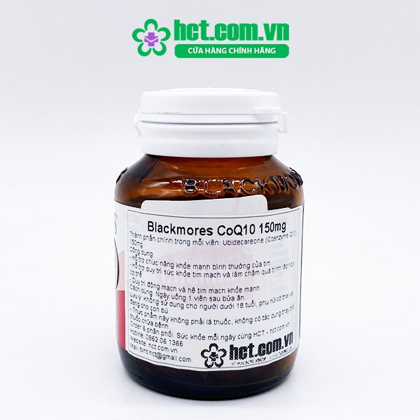Viên Uống Bổ Tim Blackmores Coenzyme CoQ10 150mg Lọ 30 Viên