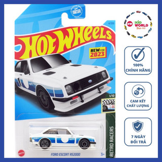 Xe mô hình hot wheels basic ford escort rs2000 hkg25.