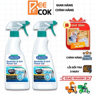 Chai xịt vệ sinh lò nướng, lò vi sóng, nồi chiên không dầu Dr Beckmann
