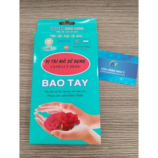 Bao tay xốp 1 hộp 100 chiếc