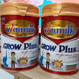 Sữa Grow Plus tăng trưởng chiều cao cho trẻ từ 1-18 tuổi 900g - Sữa Winmilk Grow Plus 900g