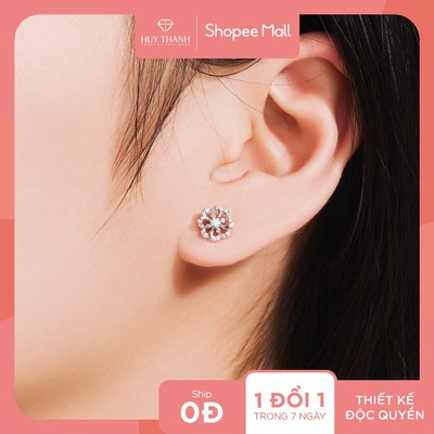 Bông Tai Nữ Vàng Tây BTPTB369 Huy Thanh Jewelry
