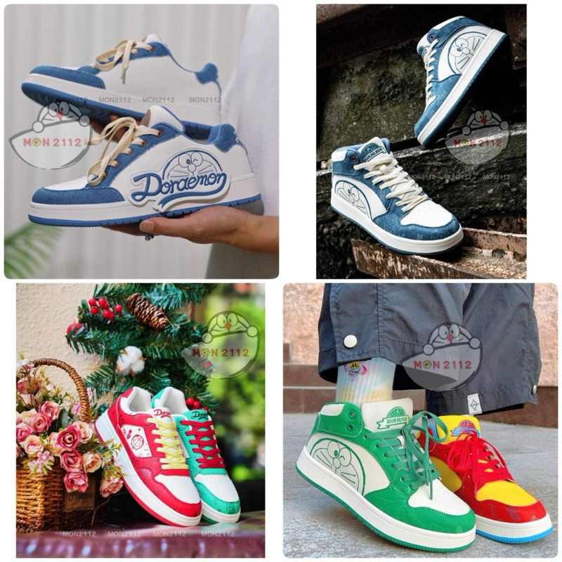 GIÀY SNEAKER DORAEMON DOREMON