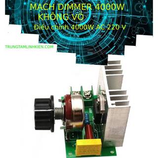 Mạch dimmer 4000w không vỏ
