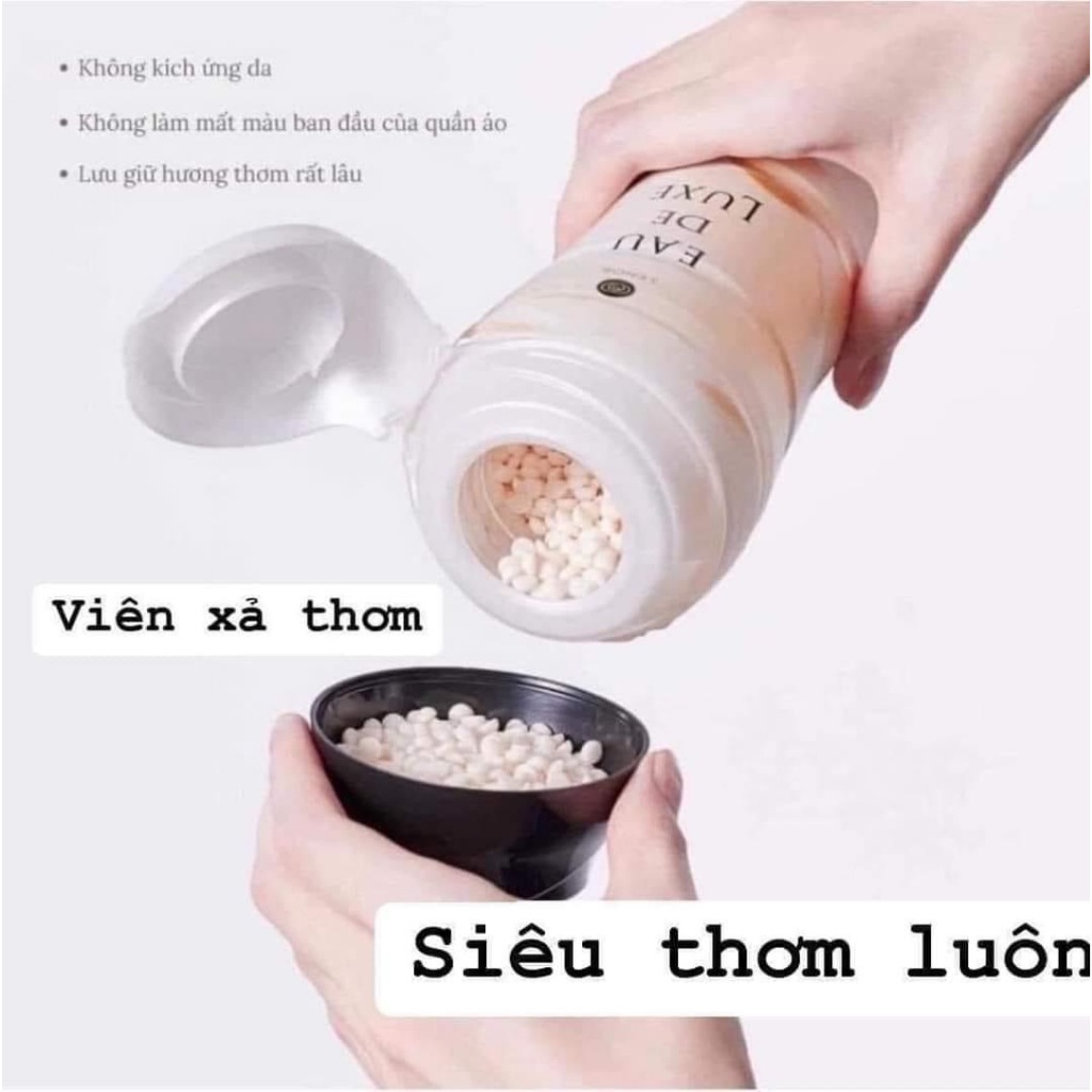 Viên xả khô quần áo P&G Lenor Eau De Luxe Relax Nhật Bản 520ml
