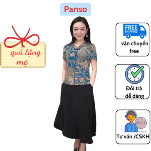 Váy lụa trung niên,đầm lụa trung niên mẫu mới 2024 lên dáng siêu xinh [SM100]