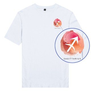 Áo thun tay ngắn unisex Chodole cotton 100% in hình Sagittarius Nhân Mã cung hoàng đạo