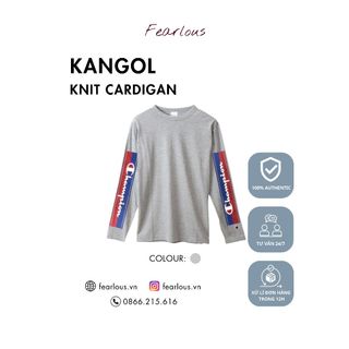 ÁO THUN DÀI TAY CHAMPION JAPAN BIG LOGO LONG SEELVE GREY (C3-NS431) | CHÍNH HÃNG | FEARLOUS.VN
