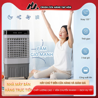 CRUSH Quạt điều hòa 40L-50L, quạt điều hòa gia đình, công suất gió lớn im lặng có thể điều khiển từ xa