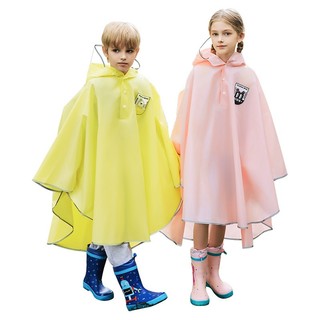  Mới 2024  SY1241 Áo Mưa Trẻ Em Cánh Dơi Đeo Căp Áo mưa Học Sinh Chất Liệu Cao Cấp EVA An Toàn Cho Bé 