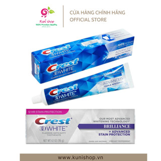 Kem đánh răng Crest 3D white toothpaste ( 158g )