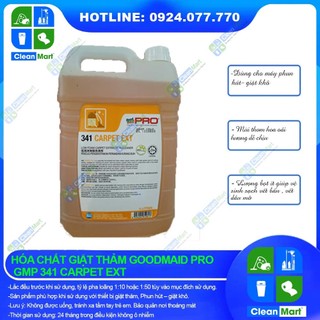 Hóa chất giặt thảm goodmaid pro gmp 341 carpet ext - clean mart