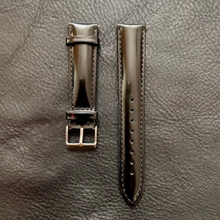 Dây da đồng hồ handmade dây da sáng màu codorvan 20mm
