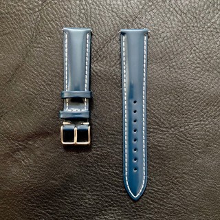 Dây da đồng hồ handmade dây da sáng màu codorvan 20mm