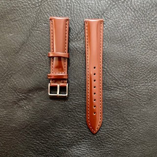 Dây da đồng hồ handmade dây da sáng màu codorvan 20mm
