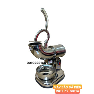 🧊 MÁY BÀO ĐÁ ĐIỆN INOX 304 ZY- SB114