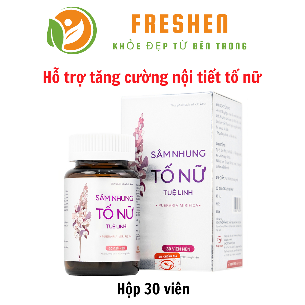SÂM NHUNG TỐ NỮ TUỆ LINH 30 viên