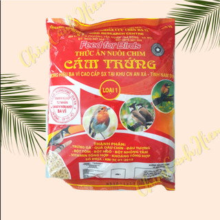 Cám trứng thức ăn chim cảnh Ba Vì tem đỏ cho chim cảnh - 500gr