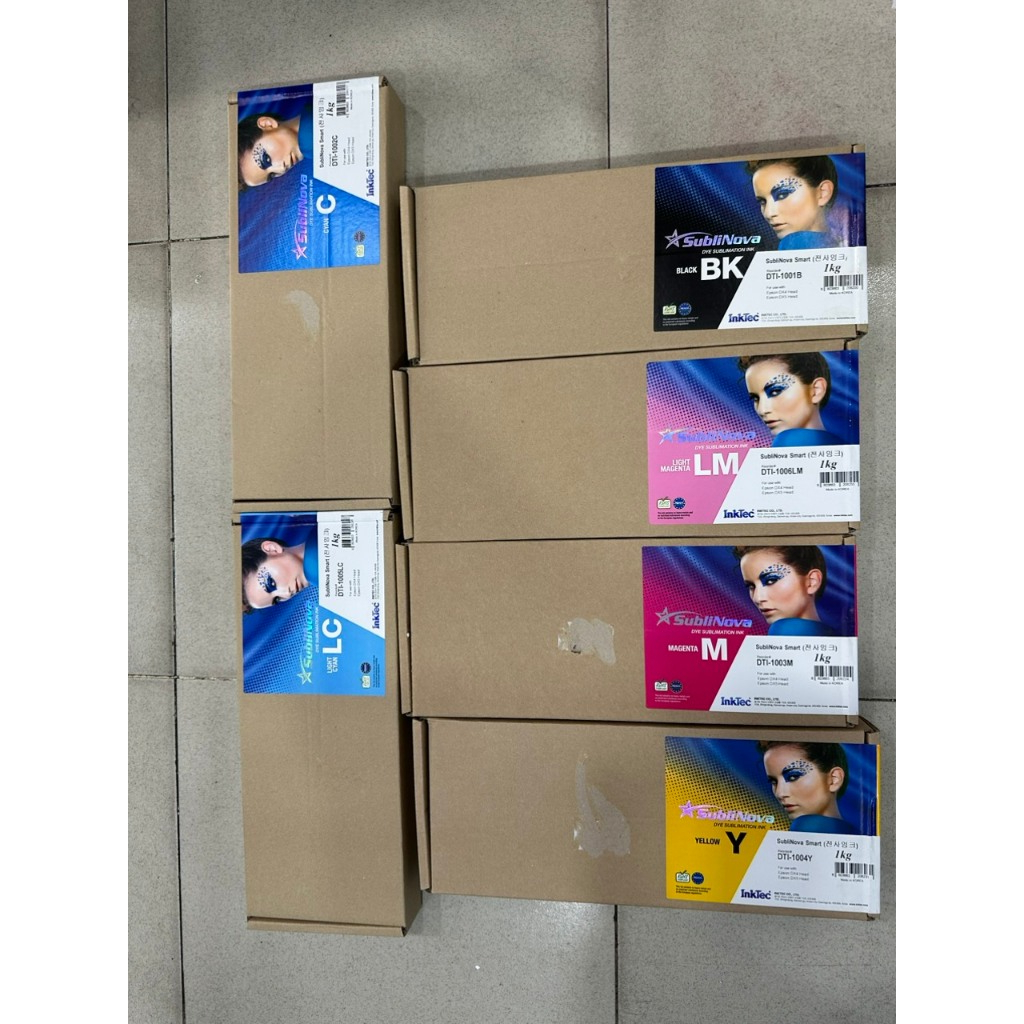 Mực in Epson-Mực in chuyển nhiệt inktec Hàn Quốc loại 1000ml cho máy in epson cac loai