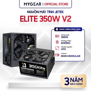 Nguồn máy tính psu jetek 350w elite v2 - bảo hành chính hãng 36 tháng