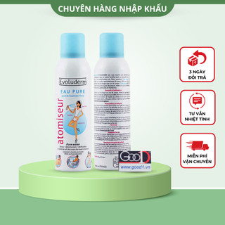 Xịt Khoáng Evoluderm Pháp 400ml