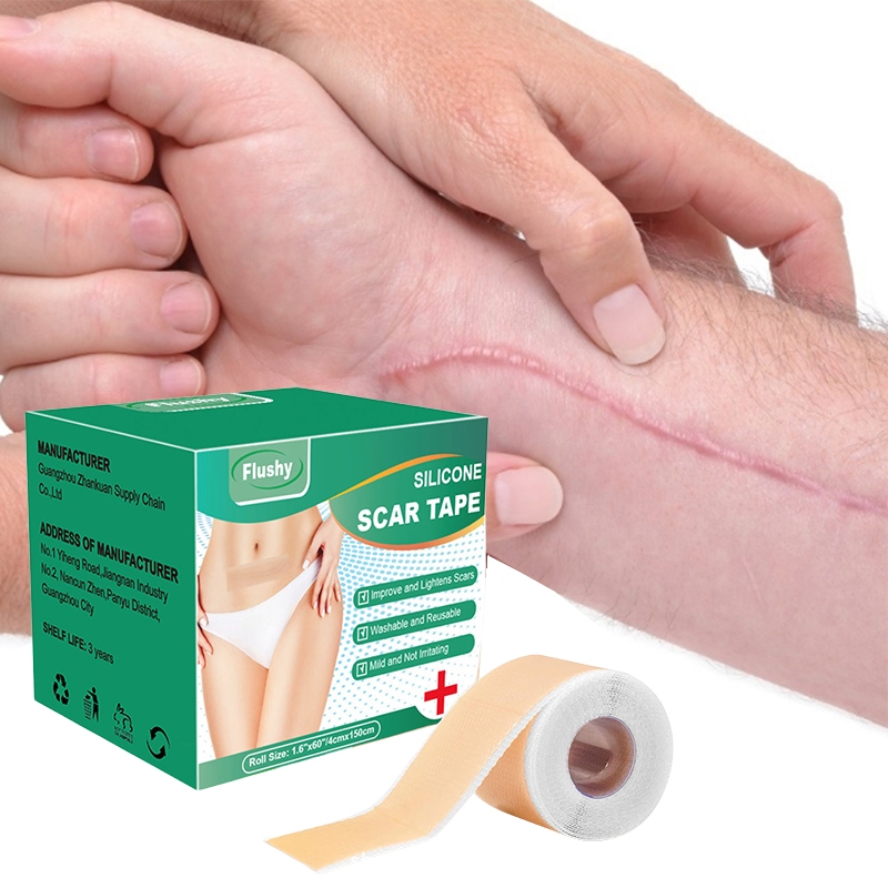 Miếng Dán Liền Sẹo Flushy Scar Tape - Miếng Dán Flushy Thảo Dược Hỗ Trợ Làm Mờ Da Sẹo, Phục Hồi Da