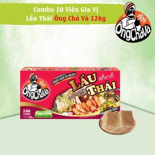 Combo 10 hộp viên gia vị lẩu thái ông chà và 126gr