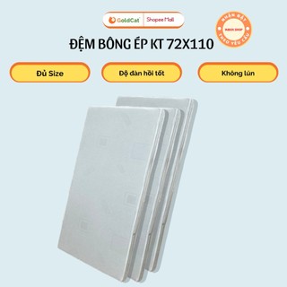 Đệm Cũi Cho Bé GOLDCAT Chất Liệu Bông Ép Đàn Hồi, Thoáng Khí Giúp Bé Có Giấc Ngủ An Toàn, Thoải Mái Kích Thước 73x110