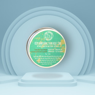 Kem Đánh Răng Than Hoạt Tính ACTIVATED CHARCOAL WHITENING TOOTHPASTE - handmade by GUBY HOMEMADE