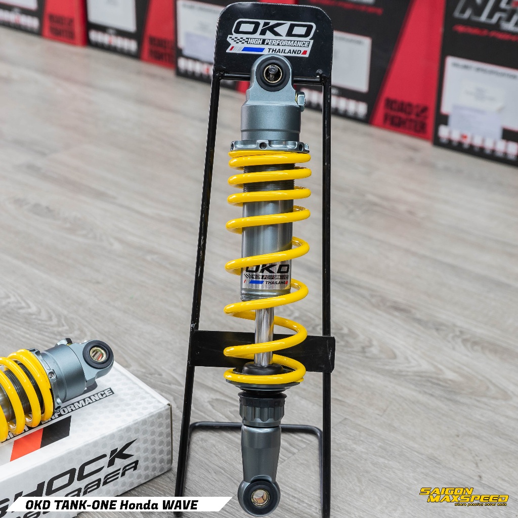 Phuộc Sau OKD Tank One Honda Wave / Future (chính hãng)